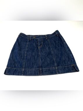 Vintage Jacob Annexe Y2K Denim Mini Skirt Panel A-Line Size 10 (M)